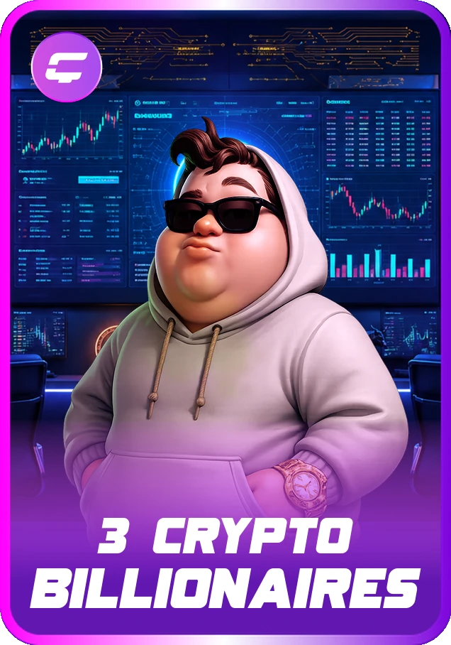 3 Crypto Billionaires