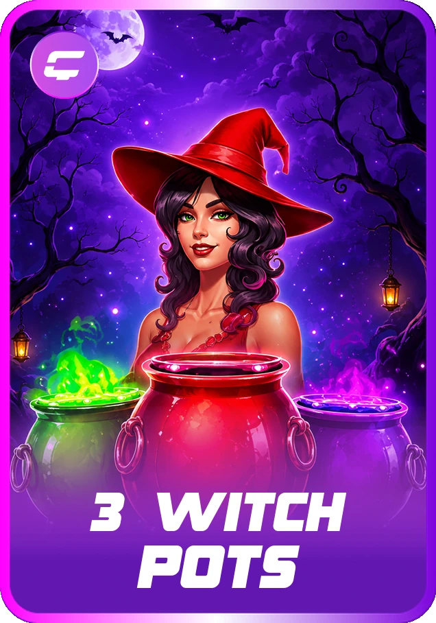 3 Witch Pots